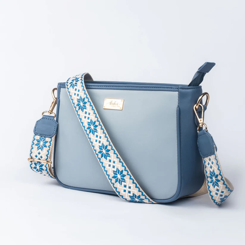 Ivory Lustre Sling bag