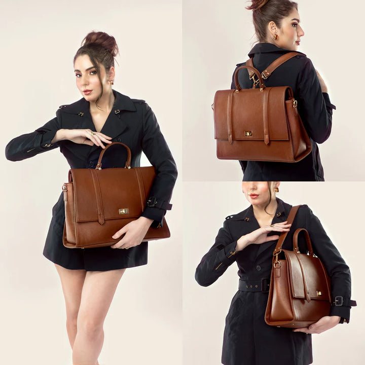 The Convertible Work Bag: Handbag, Backpack & Shoulder Tote