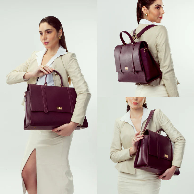 The Convertible Work Bag: Handbag, Backpack & Shoulder Tote