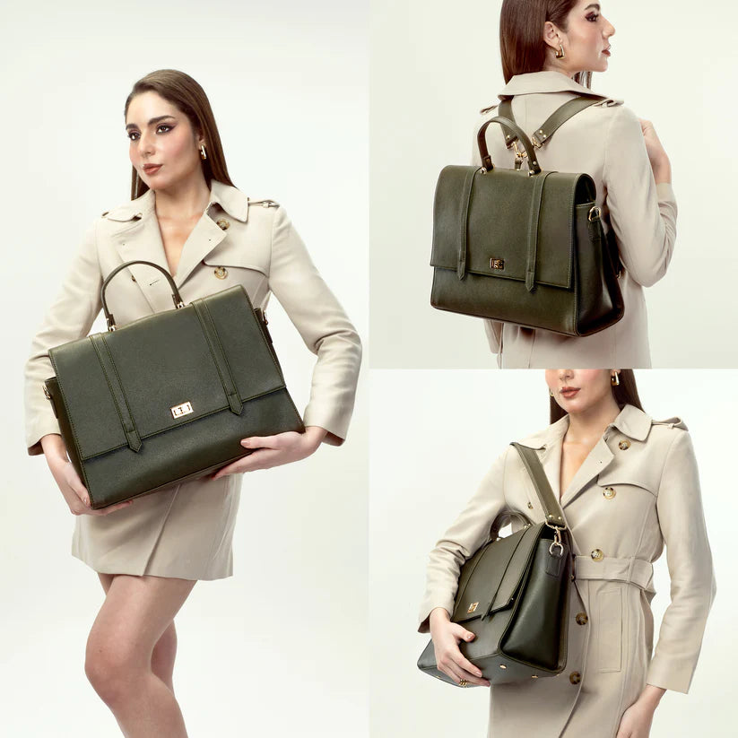 The Convertible Work Bag: Handbag, Backpack & Shoulder Tote