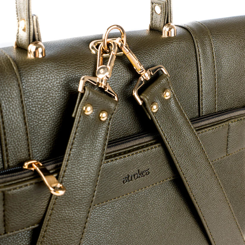 The Convertible Work Bag: Handbag, Backpack & Shoulder Tote