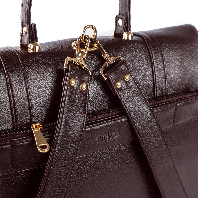 The Convertible Work Bag: Handbag, Backpack & Shoulder Tote