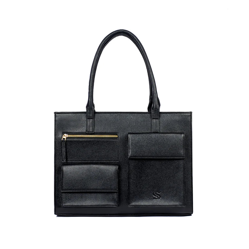 Mocha Elegance Maison Élan Tote bag for 16" laptop