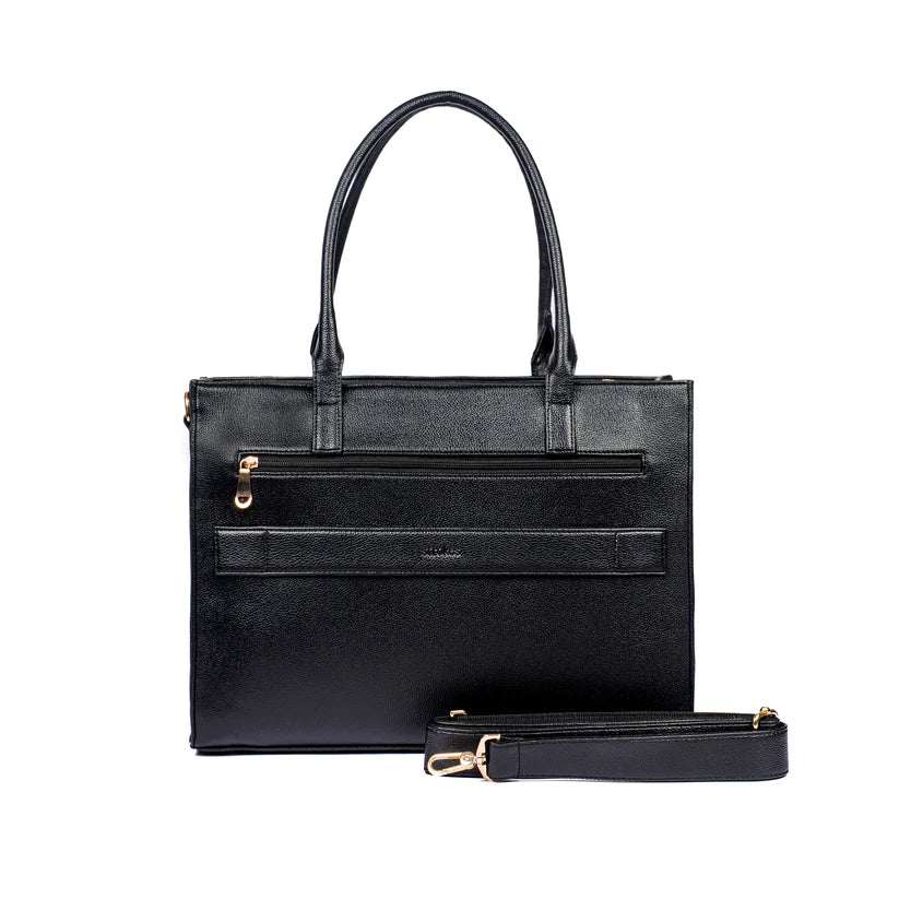 Mocha Elegance Maison Élan Tote bag for 16" laptop