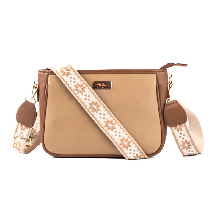 Ivory Lustre Sling bag