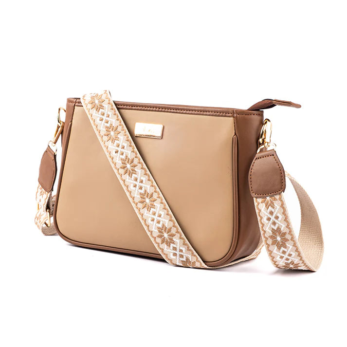 Ivory Lustre Sling bag